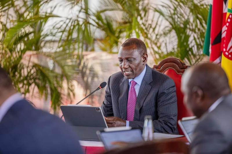 File image of President William Ruto.